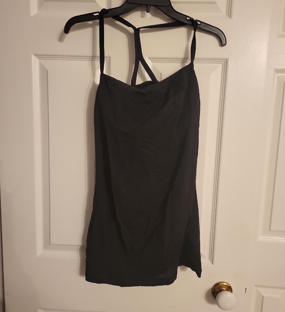 lululemon athletica Black Strappy Tank